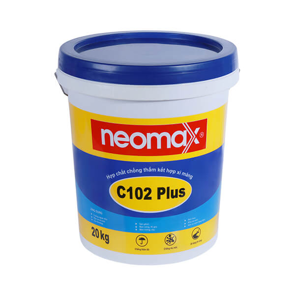 NEOMAX C102 PLUS | CHỐNG THẤM TỪ POLYME KẾT HỢP XI MĂNG