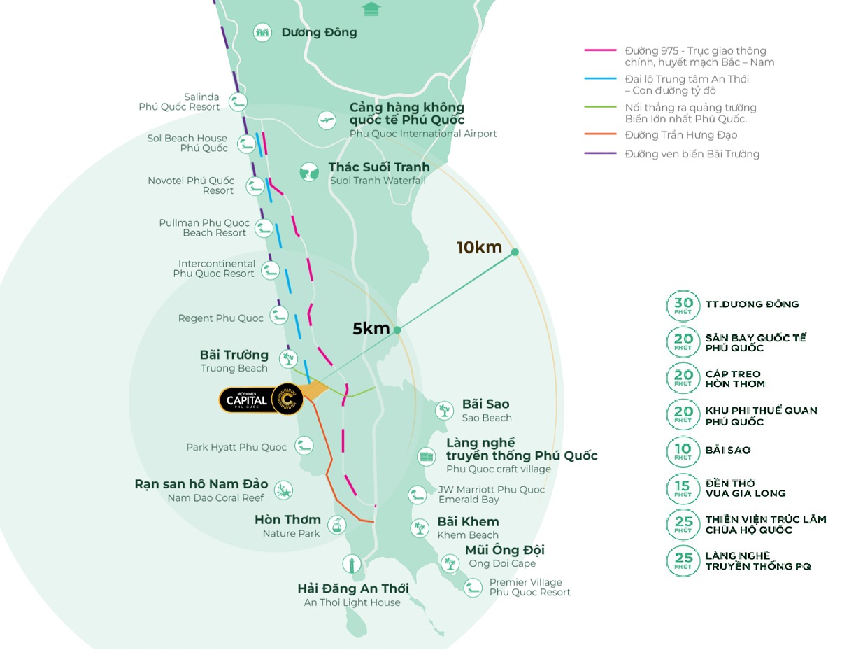 Đánh giá tiềm năng vị trí dự án Meyhomes Capital Phú Quốc
