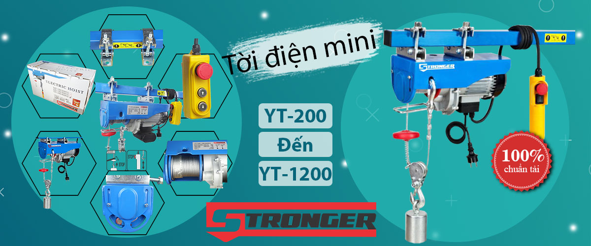 TOP 15 tời điện mini, máy tời treo chính hãng, giá rẻ 2022