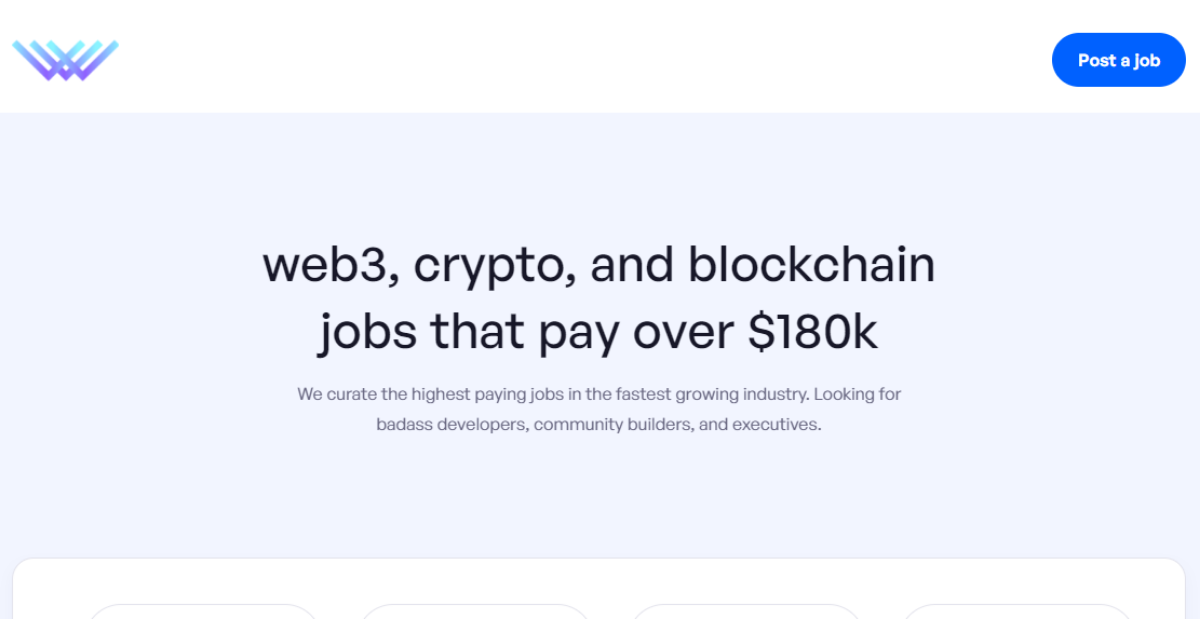 Crypto, Blockchain and Web3 Jobs Curated Weekly | web3jobguy.com