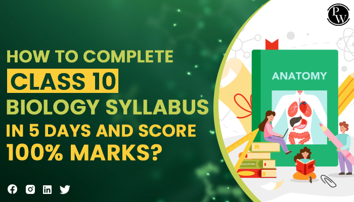 How To Complete Class 10 Biology Syllabus In 5 Days ?