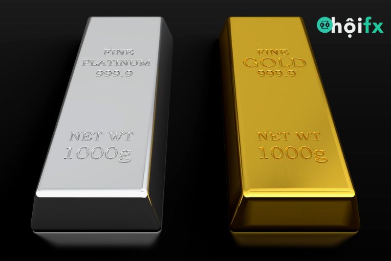So sánh vàng và bạc quốc tế và Việt Nam - Hội FX