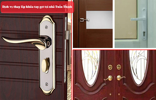 Nhận lắp mới-thay khóa tay gạt Hà Nội giá rẻ-100% chính hãng