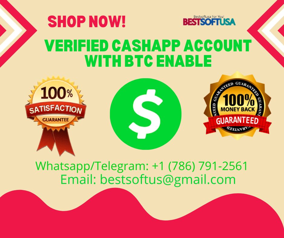 Buy Verified Cash App Account - BTC Enable Cash App
