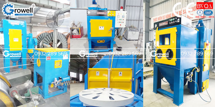 Máy phun cát Growell