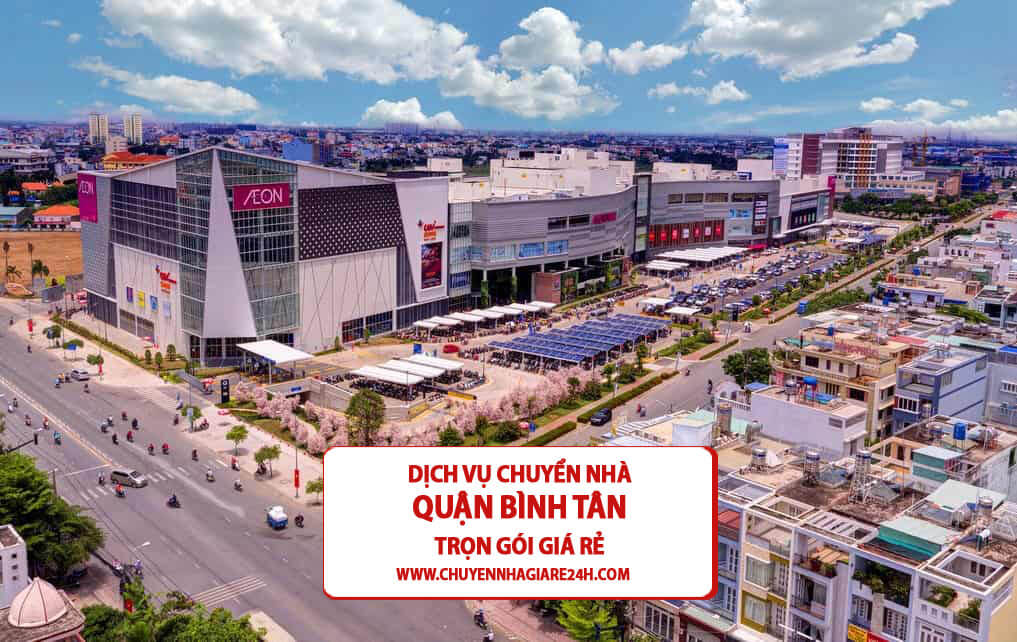Công ty Dịch vụ chuyển nhà Quận Bình Tân gần bạn nhất tại TPHCM