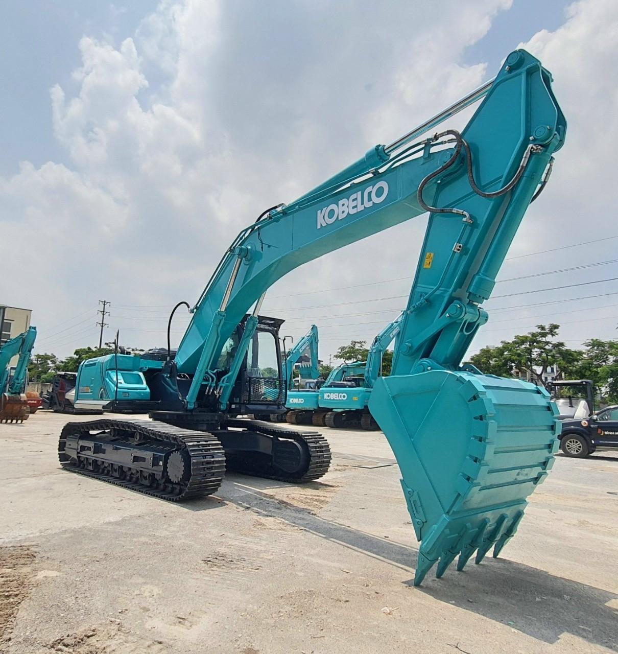 Máy xúc Kobelco- Đại lý phân phối chính hãng Kobelco tại Việt Nam