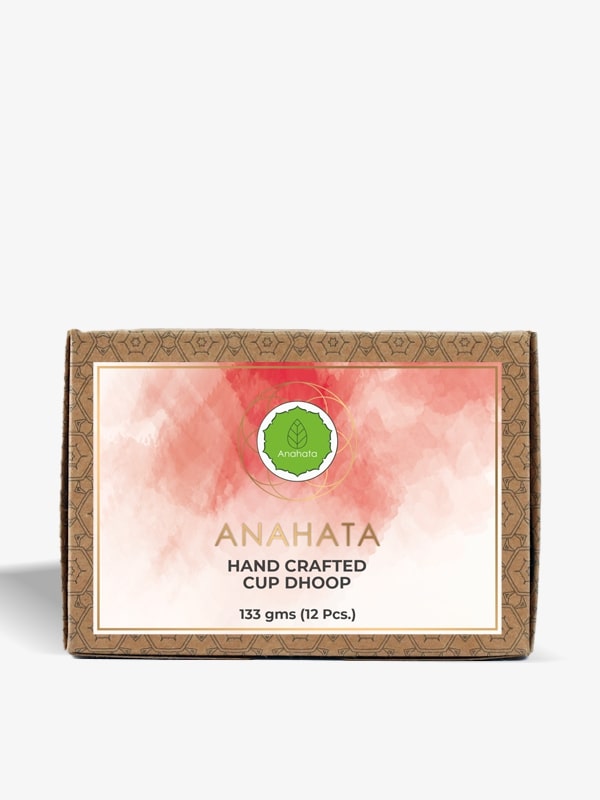 Handcrafted Cup Dhoop - 133gms - Anahata Organic