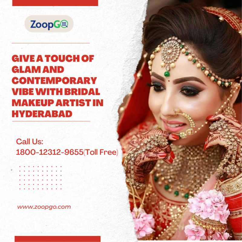 Give a touch of glam and contemporary vibe with Bridal Makeup Artist in Hyderabad : zoopgo16 — LiveJournal
