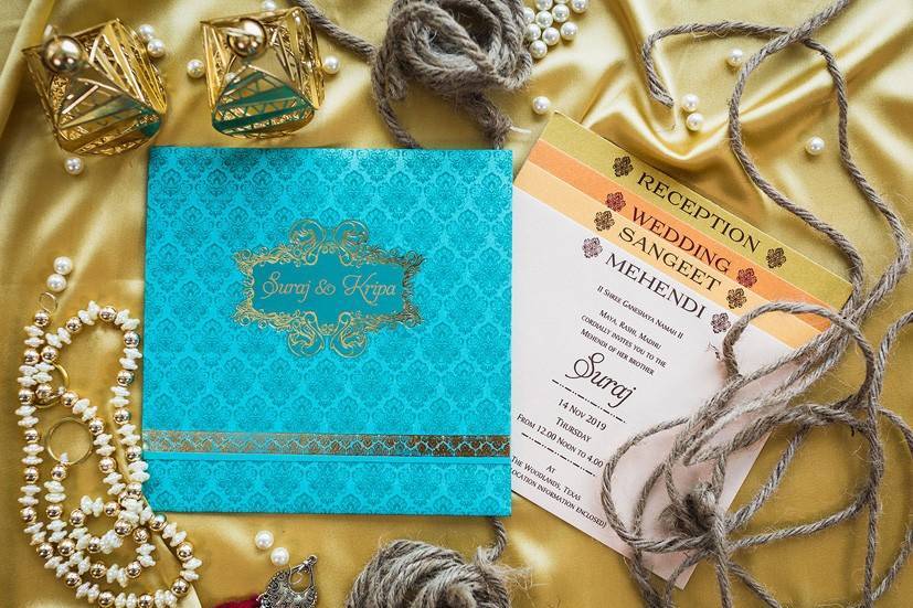 Indian Wedding Cards - Incredibly Captivating Designs in Islamic Wedding...