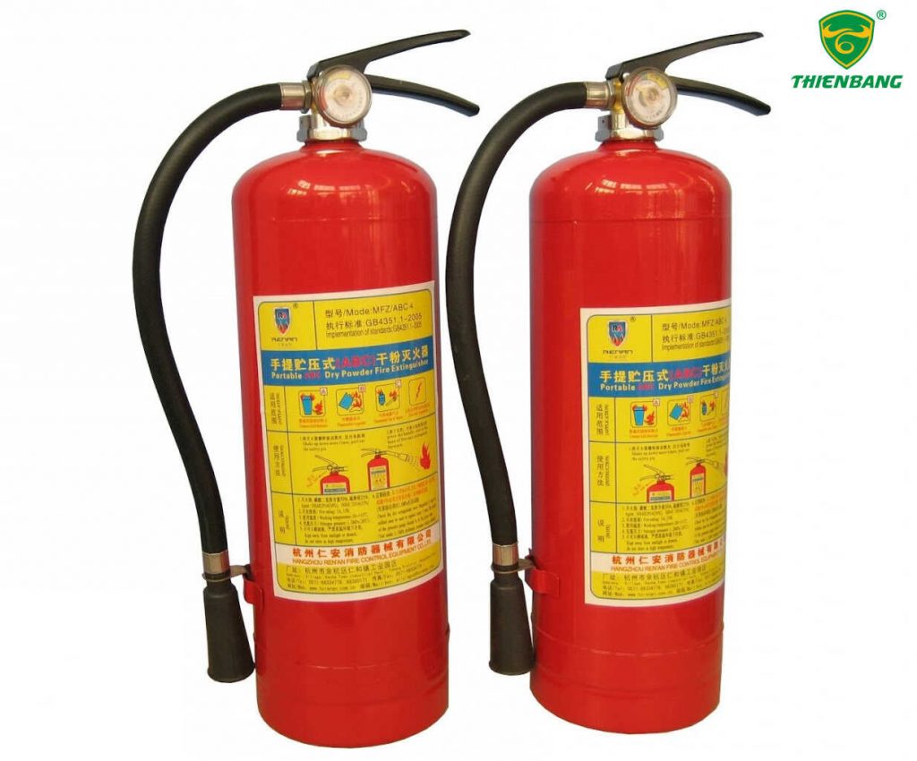 Thông số kĩ thuật bình chữa cháy MT3 - Cách bảo quản bình chữa cháy hiệu quả