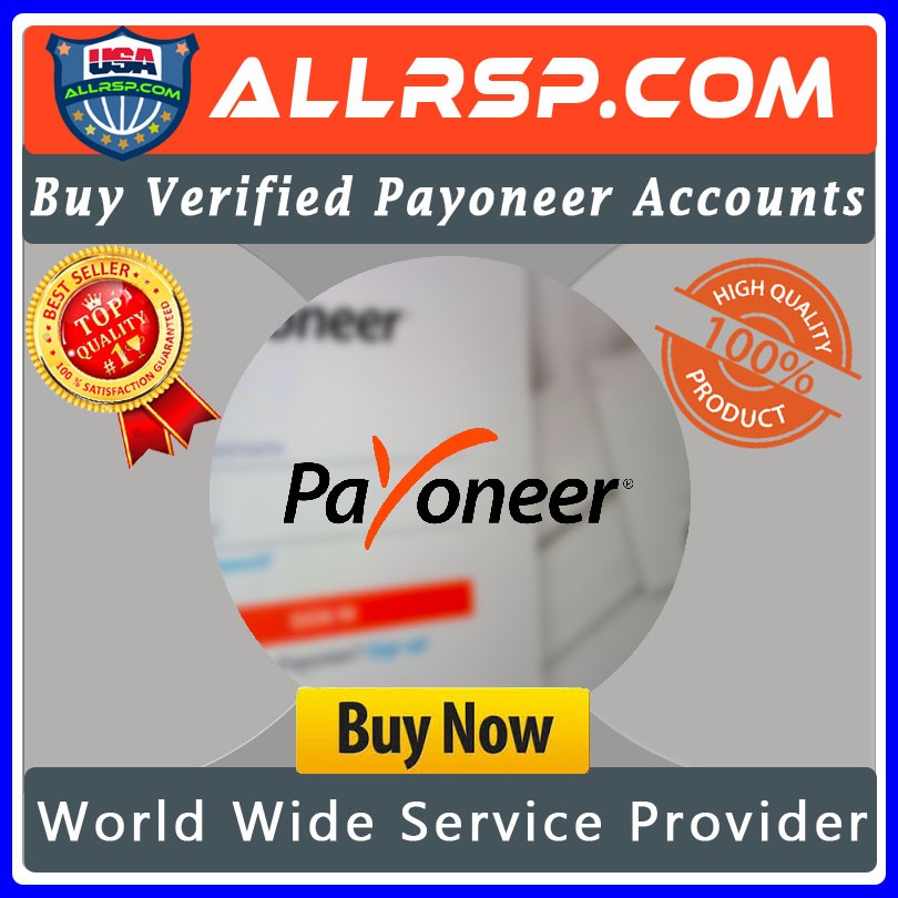 Buy Verified Payoneer Accounts - US,UK,CA Fully Verified Account