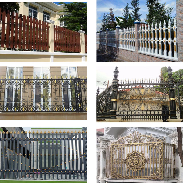 100+ mẫu hàng rào đẹp, hiện đại, đơn giản cho nhà cấp 4, biệt thự