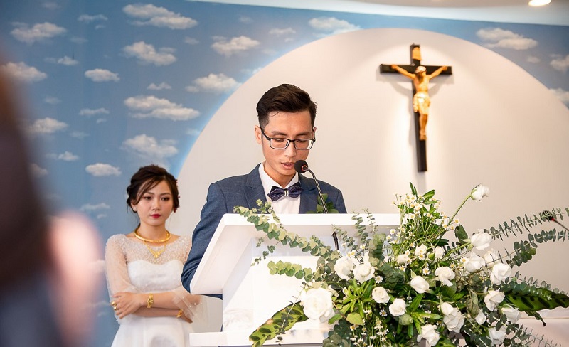 Báo giá quay chụp phóng sự cưới nhà thờ tốt nhất 2022 - Mymedia
