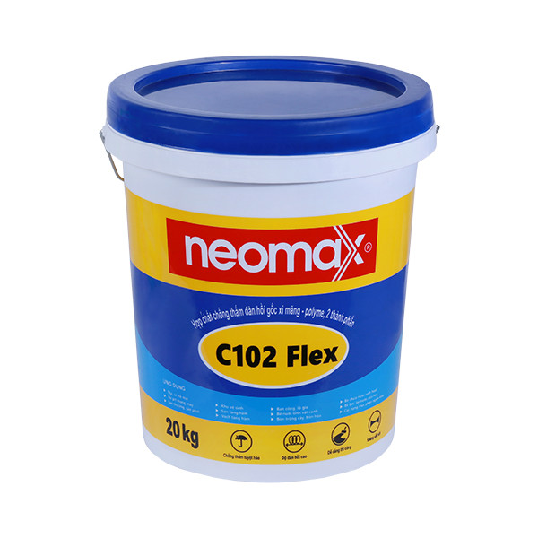 Neomax C102 Flex | Chống thấm chuyên dùng cho tầng hầm, sàn vệ sinh