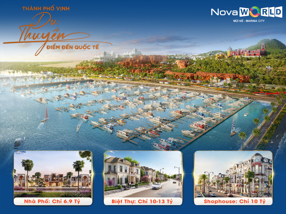 Chính sách ưu đãi bán hàng dự án Novaworld Mũi Né Novaland