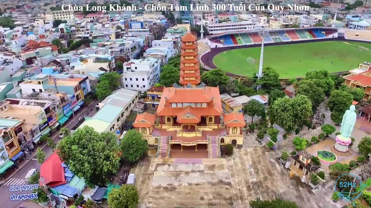 Đê mê vẻ đẹp cổ kính của chùa Long Khánh Quy Nhơn