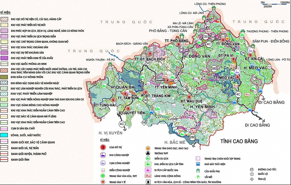 Bản đồ quy hoạch Hà Giang mới nhất hiện nay có gì thay đổi?