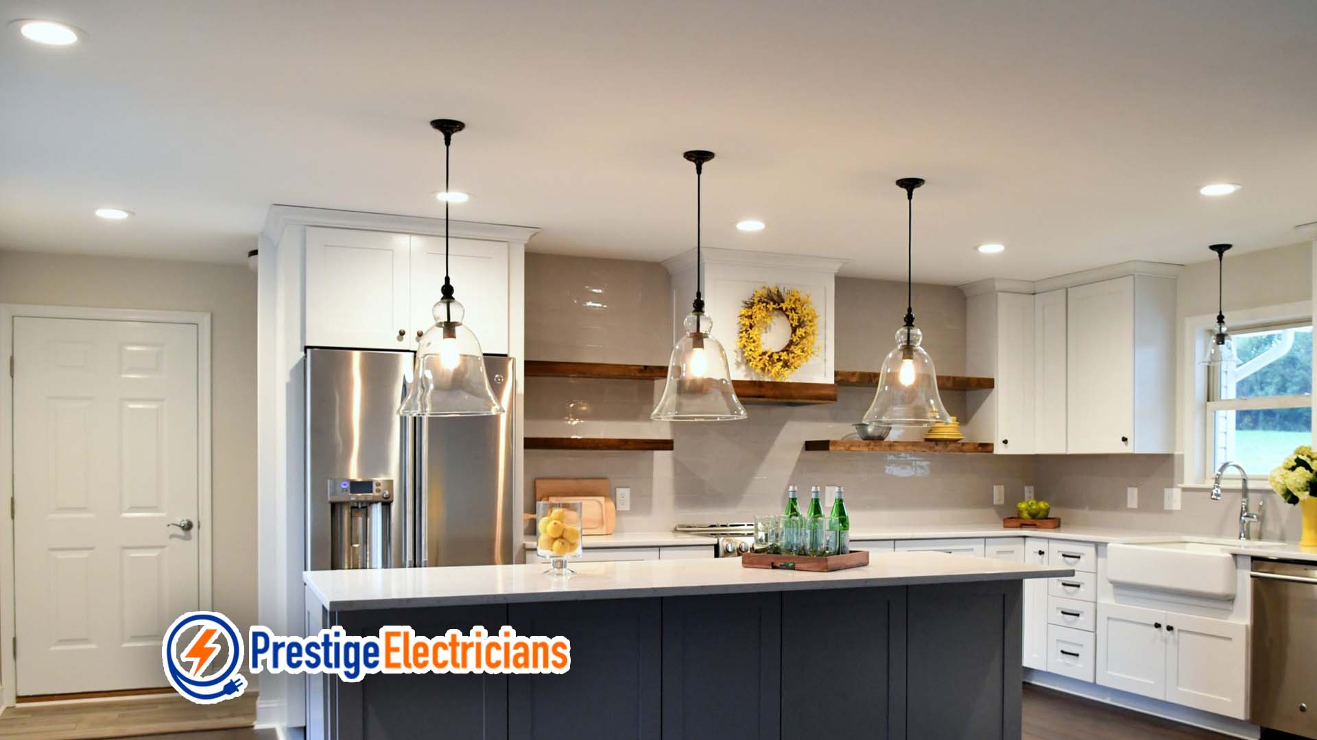 Ceiling Fans, Exterior, New Outlets & Lighting - Prestige Electricians