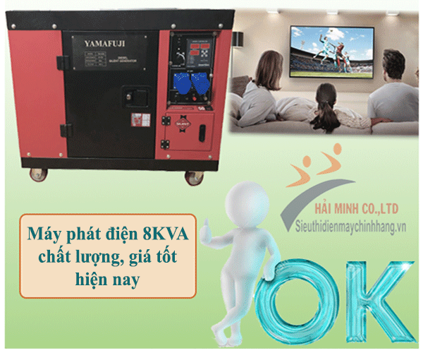 Dòng Máy Phát Điện 8KVA Chất Lượng, Giá Tốt 2020