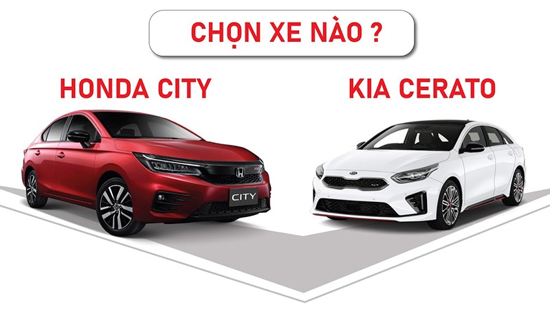 So sánh Kia Cerato và Honda City về thiết kế, động cơ và giá bán