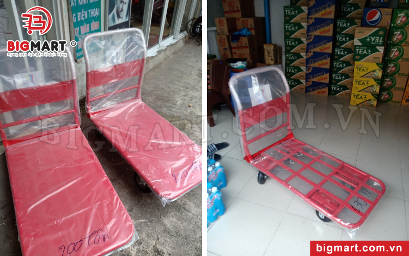 Top 3 Mẫu Xe Đẩy Hàng 4 bánh Phong Thạnh 500kg Bán Chạy Nhất Hiện Nay