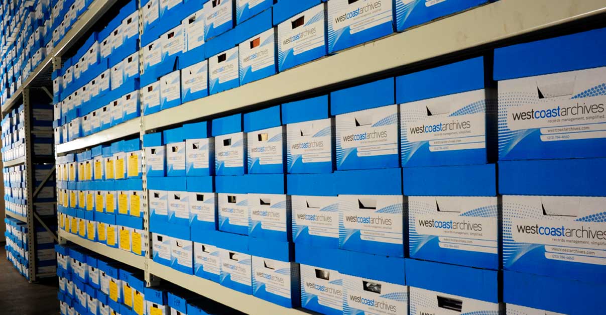 Small Business and Archives Document Storage Services in Los Angeles