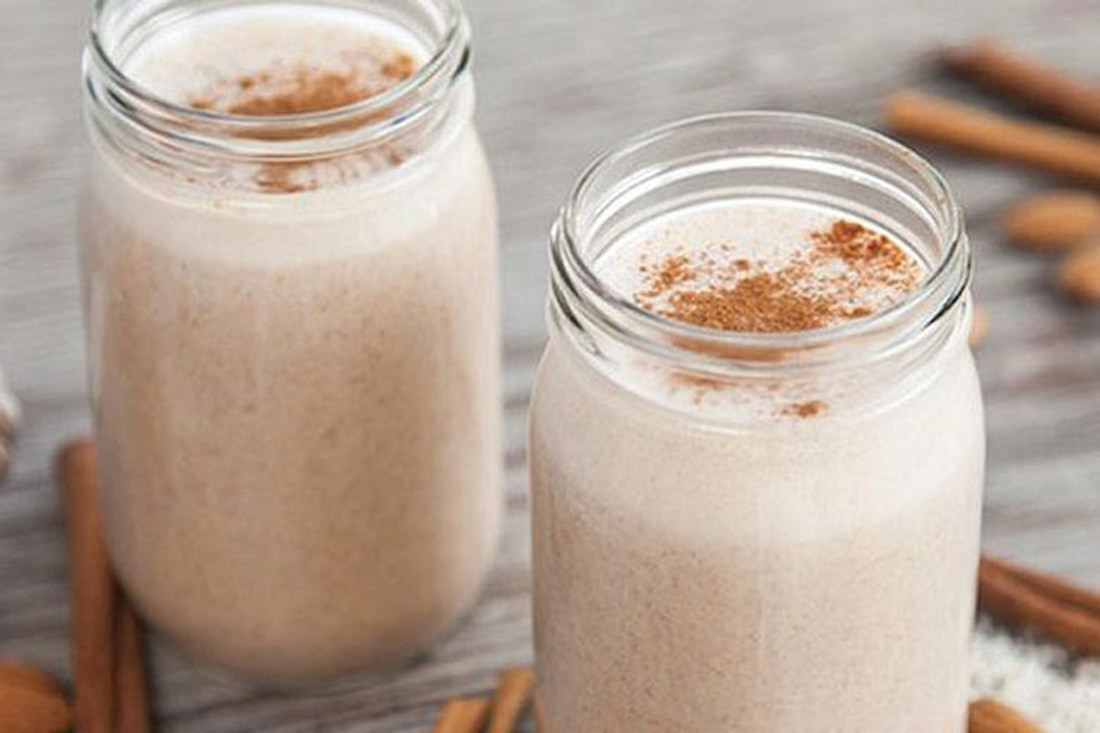 Trà sữa gạo lứt thơm ngon tại nhà Bếp Ông Hoàng