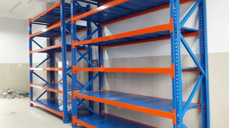 Làm các loại kệ sắt v lỗ giá rẻ uy tín tại quận Tân phú