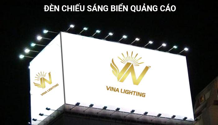 Cách sử dụng đèn chiếu sáng biển quảng cáo tốt nhất - Vina Lighting