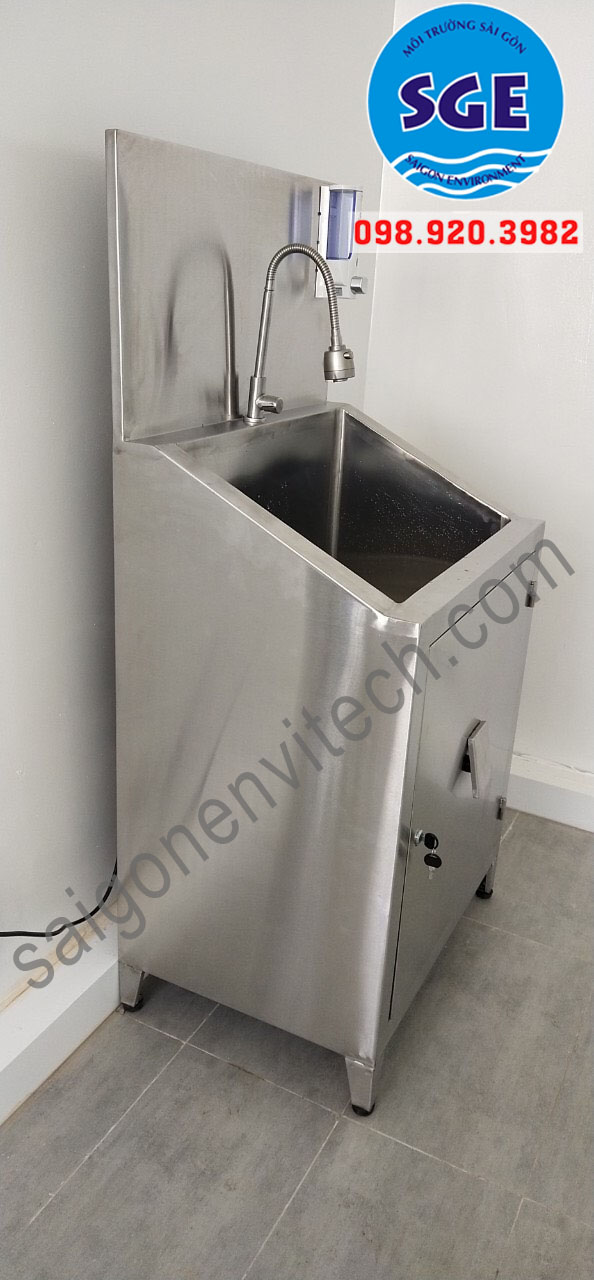 Bồn rửa tay phẩu thuật, tiệt trùng chuẩn BỘ Y TẾ quy định