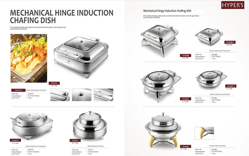 Nên chọn mua nồi hâm nóng buffet chính hãng hay gia công?