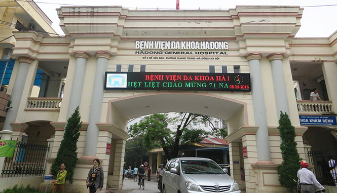 Bệnh viện Đa khoa Hà Đông địa chỉ hàng đầu khám chữa bệnh