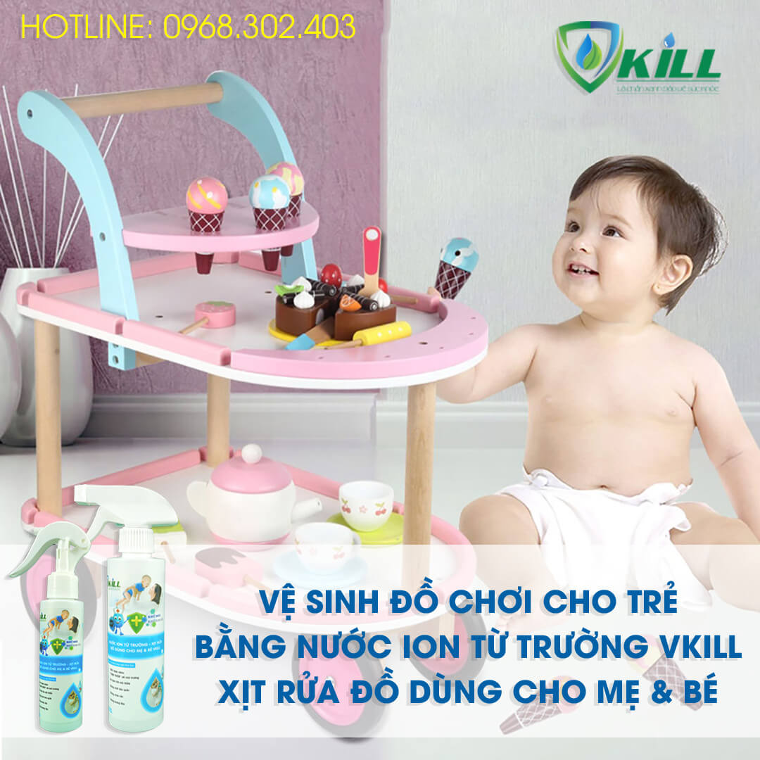 Cách vệ sinh đồ chơi cho trẻ đơn giản mà hiệu quả