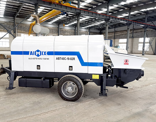 Máquina De Bombear Concreto | Camión y Bomba Estacionaria - AIMIX