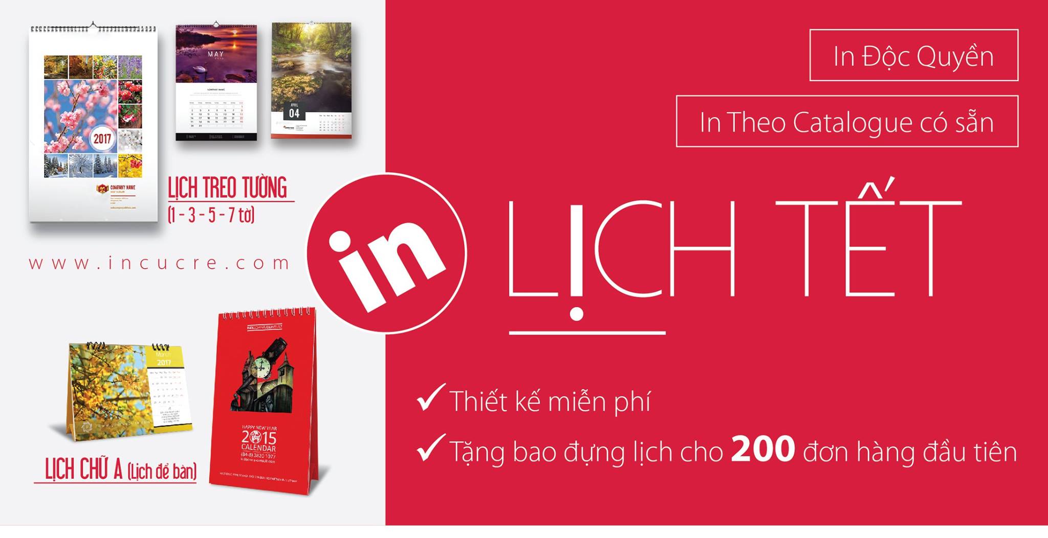 05 lý do khiến bạn quyết định in lịch độc quyền - Danh thiếp - Name card - Card Visit - Mạc áo - Thẻ treo