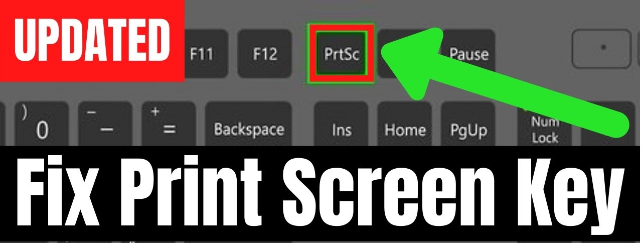 Print screen is not working | Fix print screen now 2022