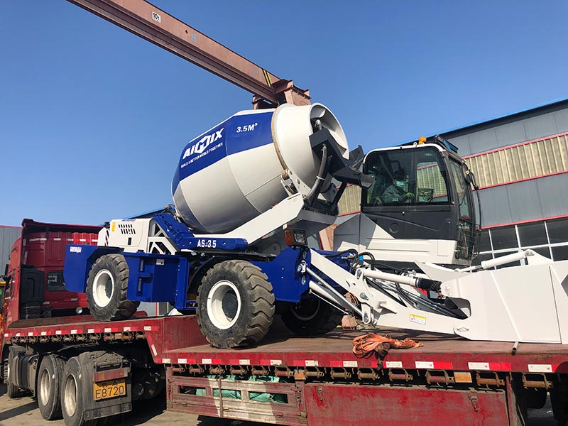 Autohormigonera AS-3.5 Transportada A Rusia - AIMIX Grupo