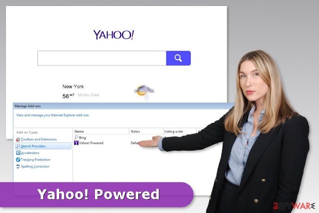 What is Yahoo Powered Search Engine?