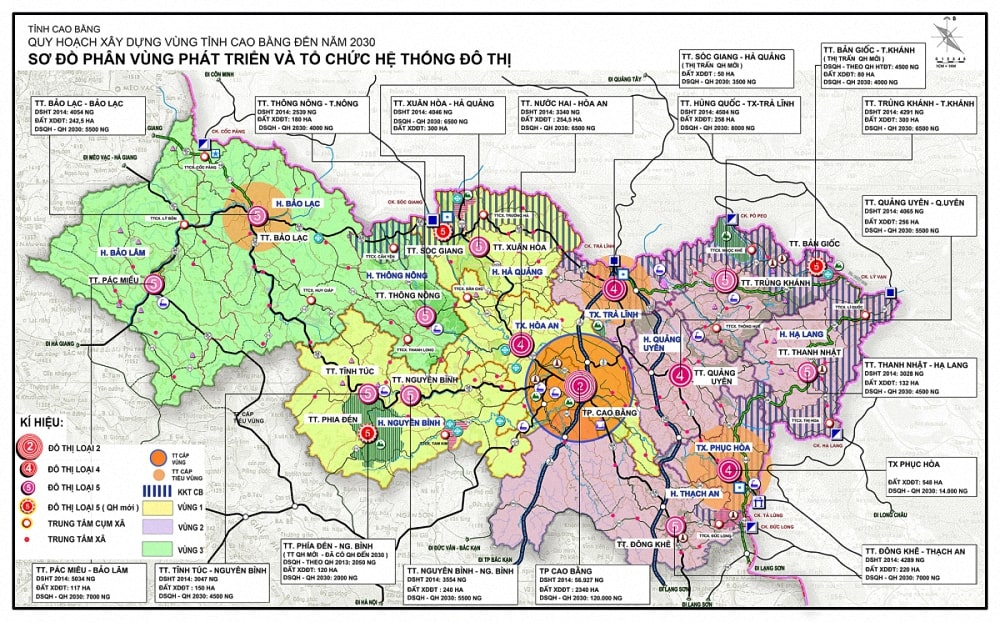 Bản đồ quy hoạch Cao Bằng hiện nay có gì mới? Cập nhật chi tiết