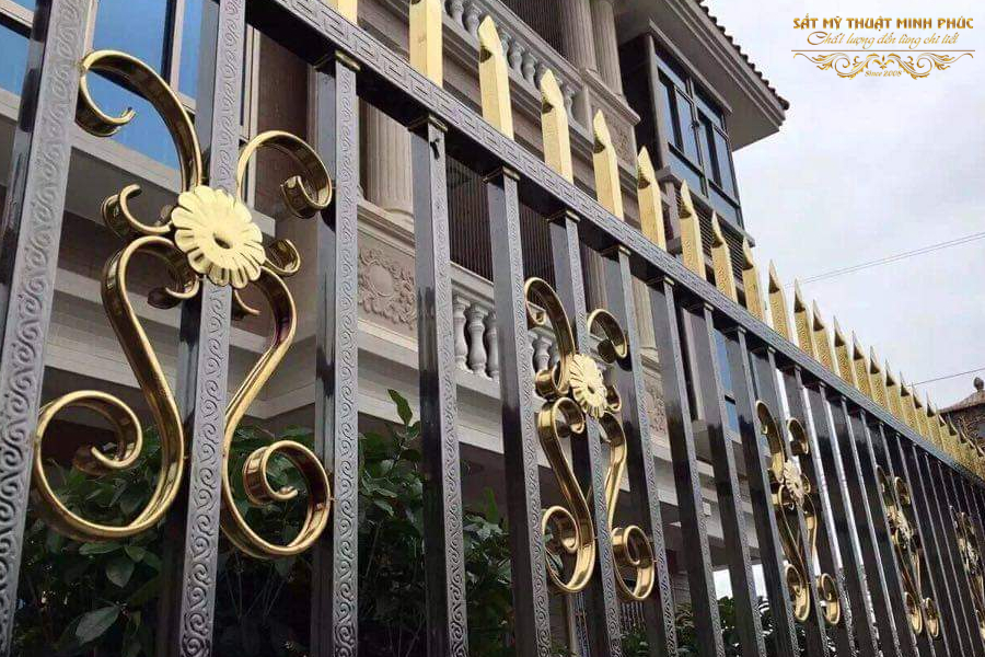 15+ mẫu chông sắt hàng rào chống trộm bền, đẹp, an toàn nhất