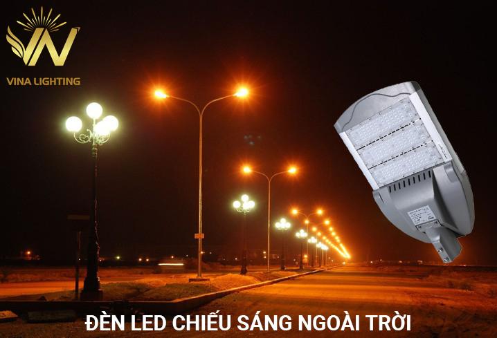 Sử dụng đèn LED chiếu sáng ngoài trời - Vina Lighting