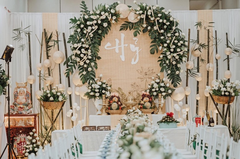 Mẫu Backdrop phông chụp ảnh đám cưới đẹp mới nhất 2022 - My Media