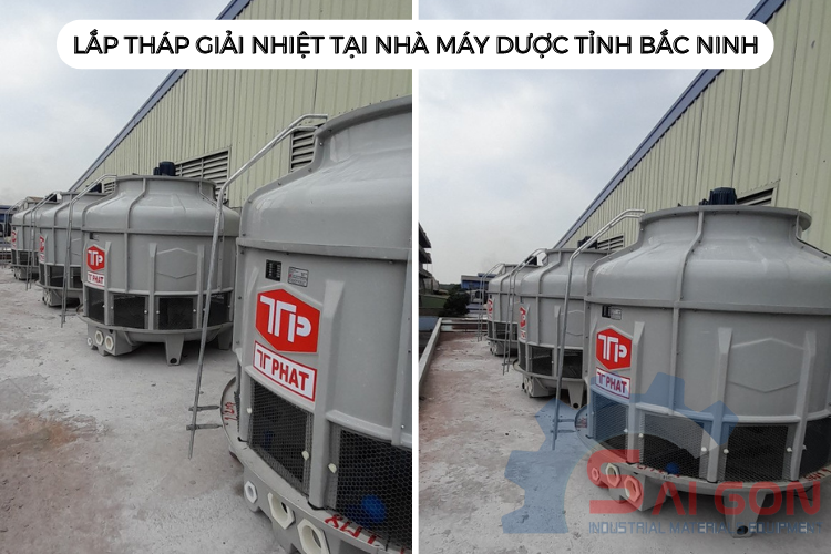 Dự án: Lắp tháp giải nhiệt tại nhà máy dược Bắc Ninh ❇️