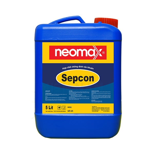 Neomax Sepcon | Chất tách ván khuôn hiệu quả triệt để 100%