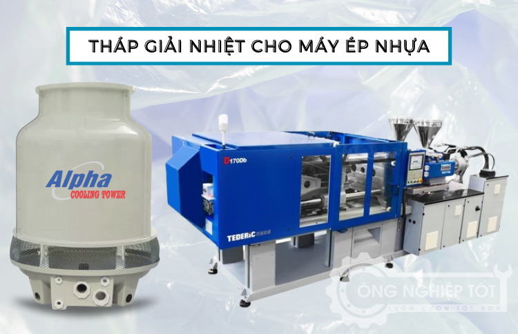 Tháp giải nhiệt cho máy nhựa - Uy tín, giá rẻ số 1️⃣
