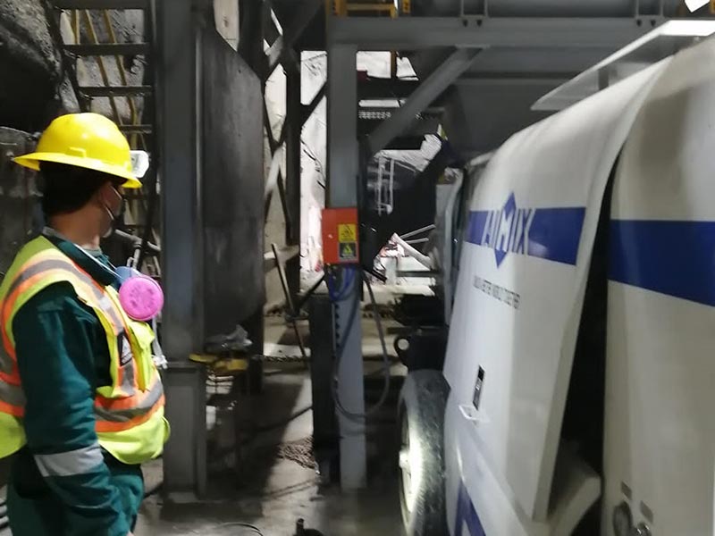 Realimentación De Bomba De Concreto En Perú - AIMIX Grupo