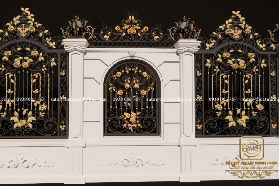 Thi công làm hàng rào mỹ thuật tại Biên Hòa, Đồng Nai giá rẻ