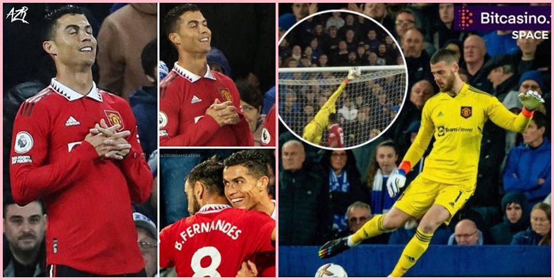 Nụ cười từ nay đến cuối mùa của Ronaldo và kỹ năng chơi chân tiến bộ của De Gea