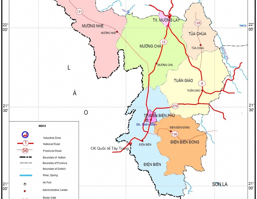 Bản đồ quy hoạch Điện Biên mới nhất hiện nay có gì thay đổi?